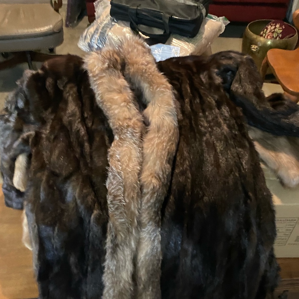 Fur coat